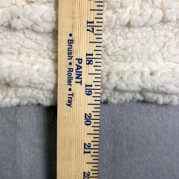 NWT Chance or Fate Sherpa Hoodie Kids Medium 1/4 Zip Snow Peak White Squad - Picture 8 of 9